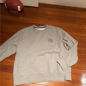 rag & bone Light Gray Crewneck Sweater